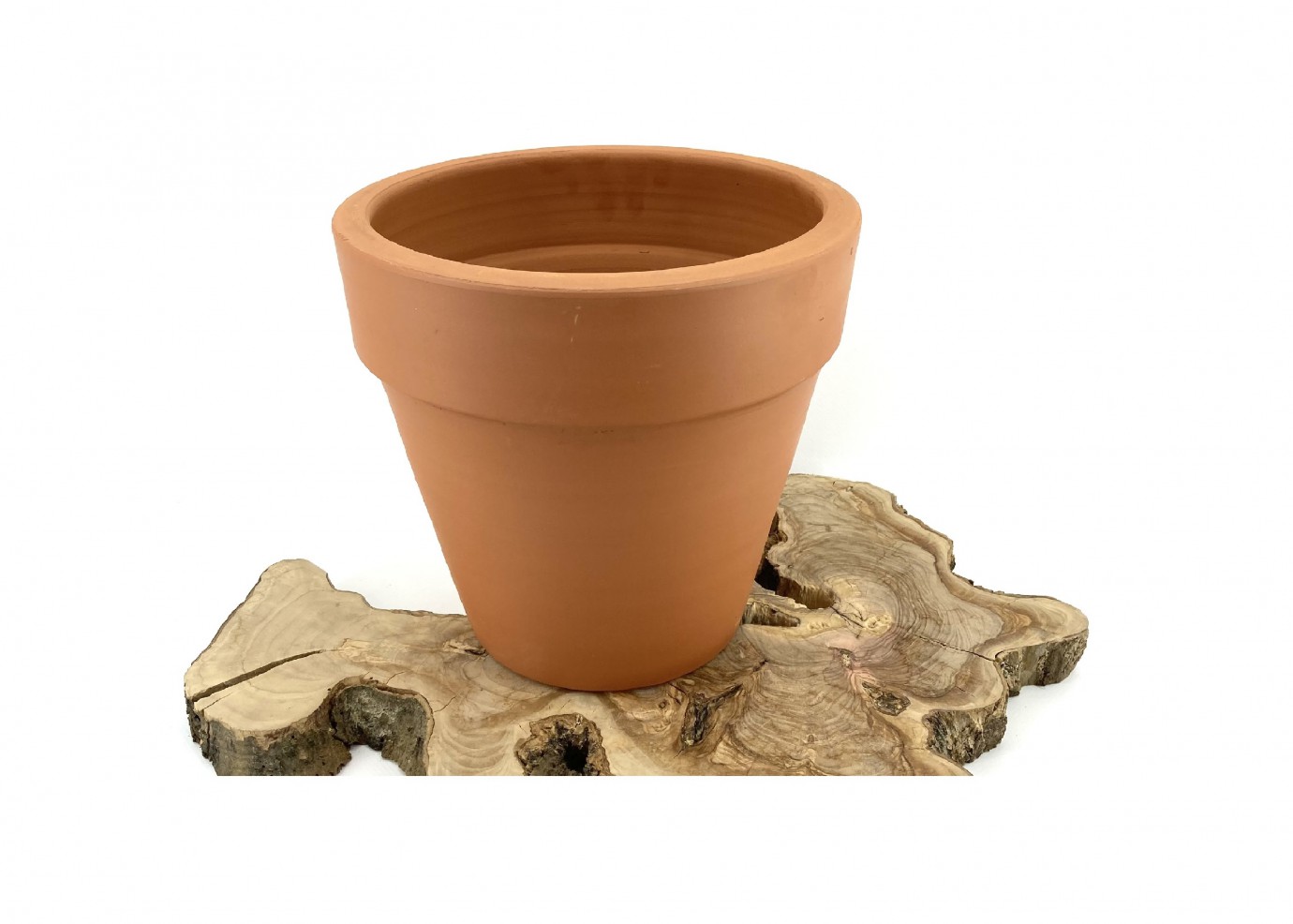 Naturel Toprak Saksı 13X12-Sevillia