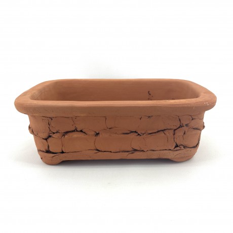 Naturel Bonsai Saksısı 25X34X11-Kare Saksı