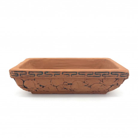 Naturel Bonsai Saksısı 25X38X10-Kare Saksı