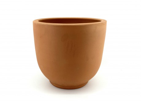 Naturel Toprak Saksı 23X21-Silindir