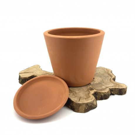 Naturel Toprak Saksı 24X21-Savanna