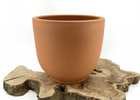 Naturel Toprak Saksı 30X28-Silindir